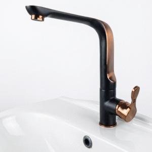 قطعة خلاط ديكور شجرة فلوري اسود * روز جولد